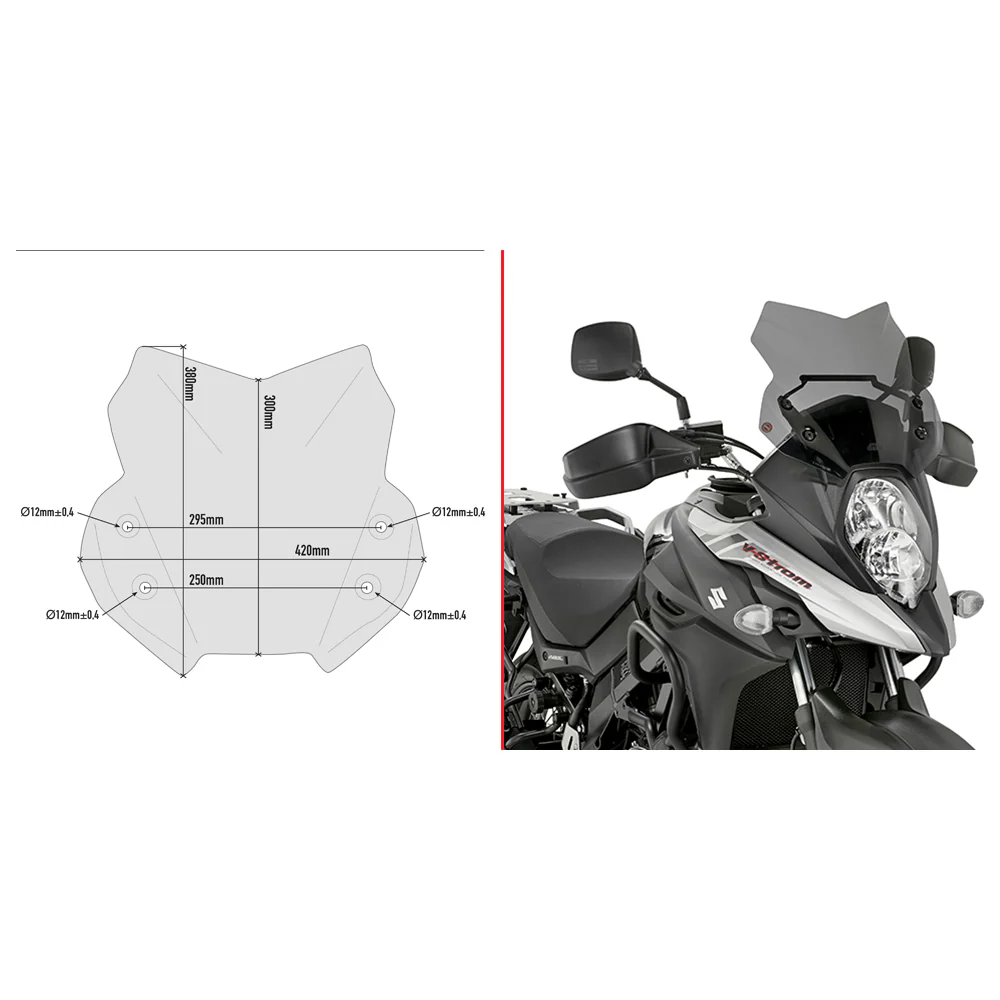 Windshield Specific Smoke Suz