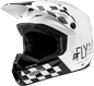 Yth Kinetic Lite Rival Helmet Gloss White/Black Ym