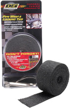 Load image into Gallery viewer, Pipe Wrap &amp; Locking Ties Black