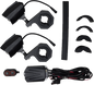 Dual Switchback Led Lights Black Wireless Remote Pr