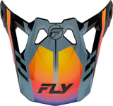 Fly Racing Formula Cp Krypton Visor Grey/Black/Electric Fade M-2x 73-0047