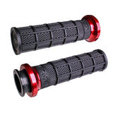 ODI Grips Lock-On Hart-Luck Full-Waffle Black/Red Indian Tbw 206-40059