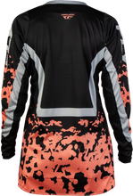 Load image into Gallery viewer, Women's Lite Flake Jersey Black/Light Grey/Coral Lg