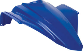 POLISPORT blue body front cover showing smooth, durable plastic surface for motorcycle or bike protection.