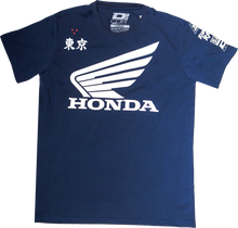 Load image into Gallery viewer, Honda Factory T Shirt Navy Lg