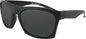 Capone Sunglass Matte Black W/Anti Fog Smoked Lens