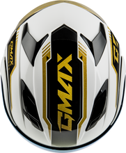 Load image into Gallery viewer, Md 01 Volta Helmet White/Gold/Black Metallic Sm