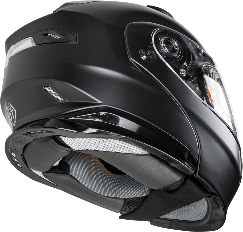 Md 01s Modular Snow Helmet Matte Black 2x