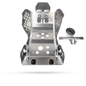 ENDURO ENGINEERING skid plate body cover for off-road motorcycles, made of durable metal to protect engine components.