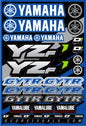 Decal Sheet Yamaha Yzf