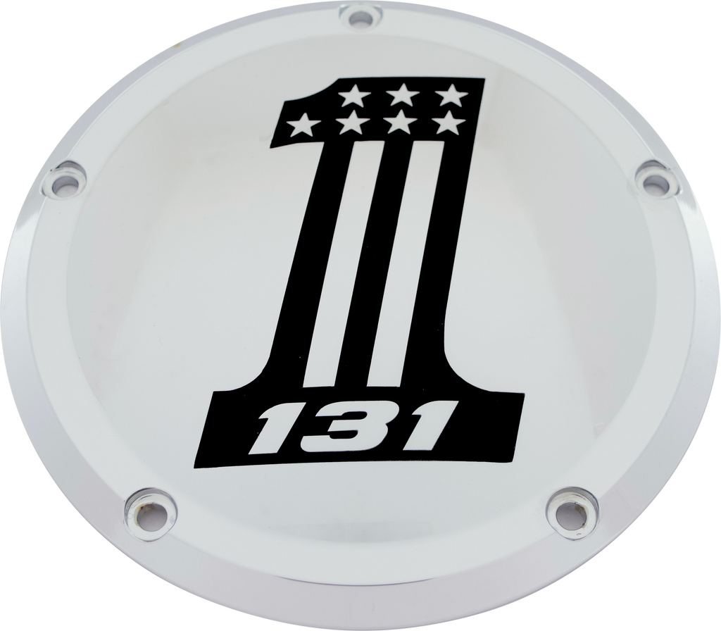 7   M8 Flt/Flh Derby Cover 131 Chrome