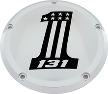 Load image into Gallery viewer, 7   M8 Flt/Flh Derby Cover 131 Chrome