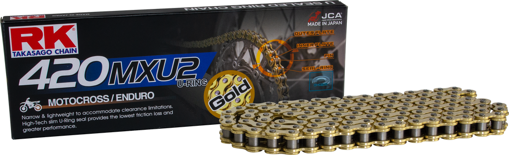 Gb420mxu2 Drive Chain Gold 420 X 130