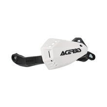 Load image into Gallery viewer, ACERBIS Firstmoto handguards for mini motorcycles, black plastic hand protectors with mounting hardware on a white background.