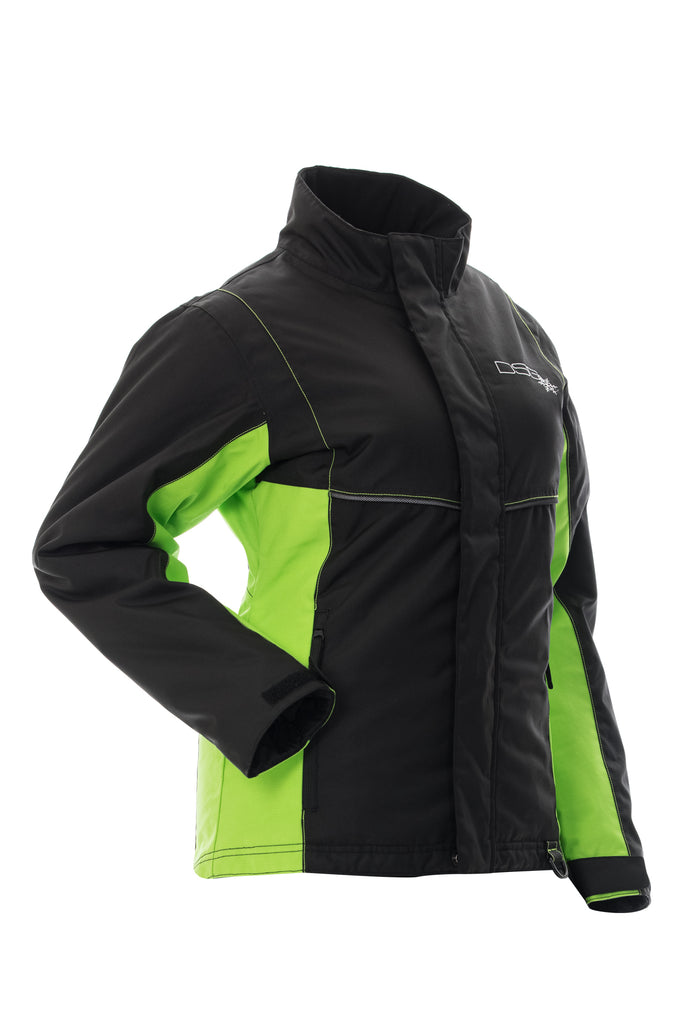 Trail Jacket Black/Green Apple 2x