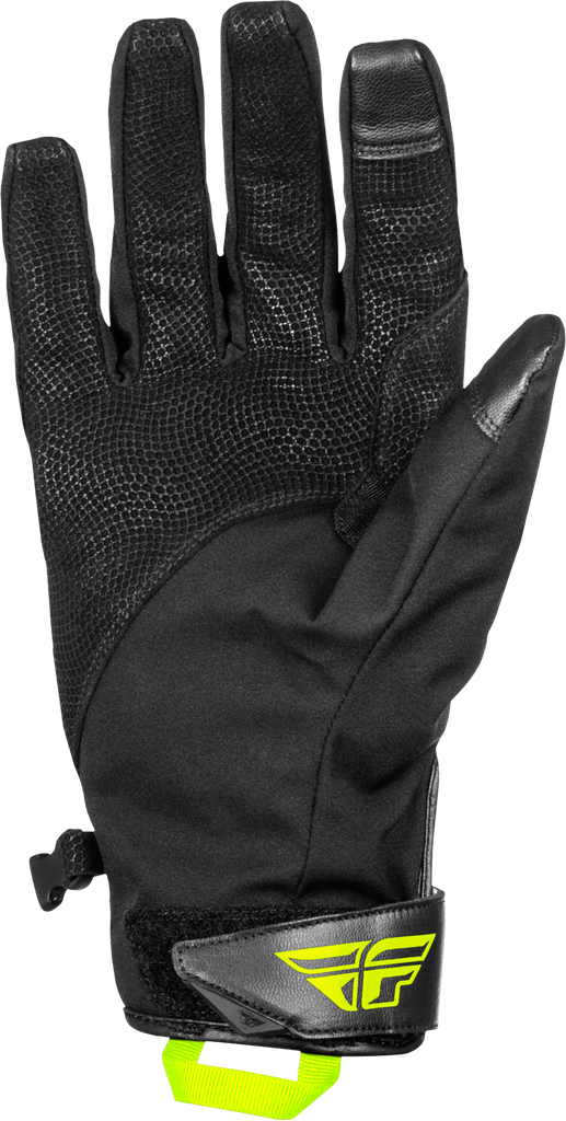 Title Long Gloves Red/Black/Hi Vis Xs