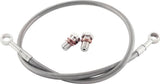 GBRAKES Brake Line Rear Silver Kaw 17-10277