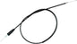 Black Vinyl Throttle Cable