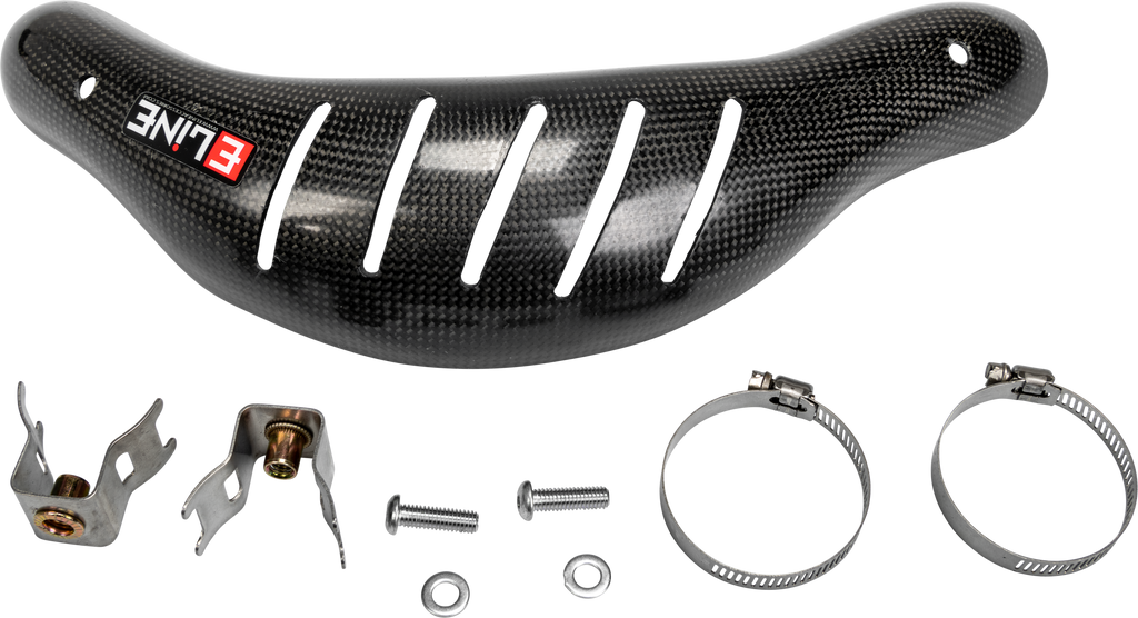 Carbon Fiber Heat Shields Hus/Ktm