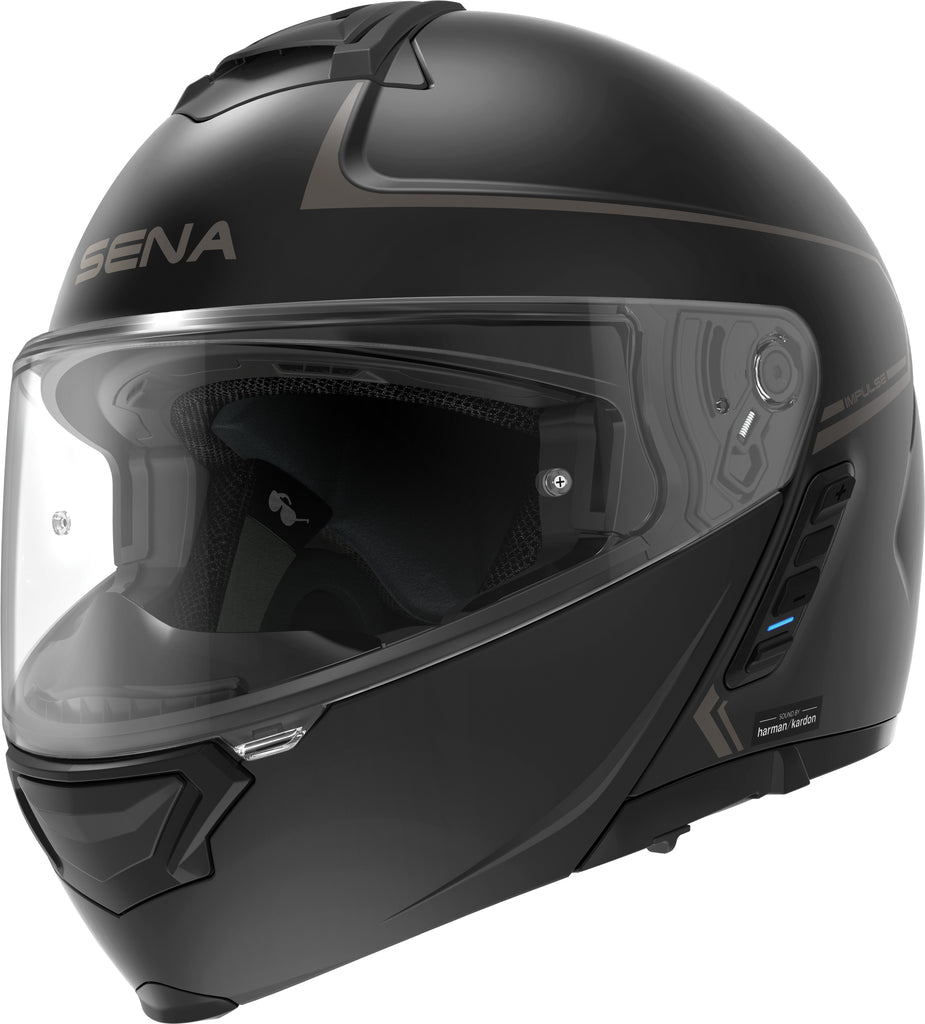 Impulse Flip Up Helmet Matte Black Sm