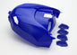 Vented Air Box Cover W/Plugs   Blue