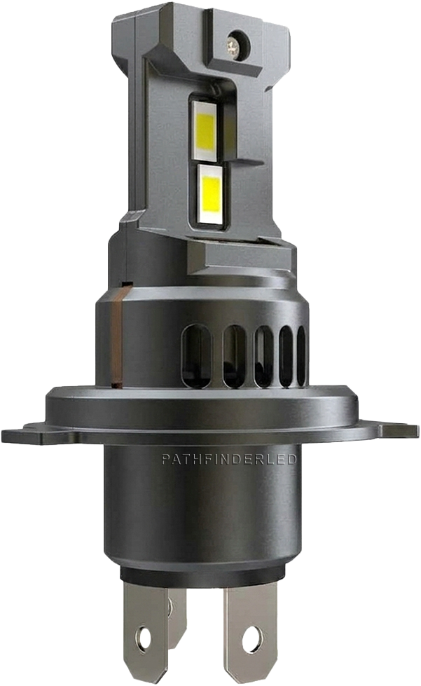 H4 Led Bulb OEM Replacement 5000lm   6000k Ea