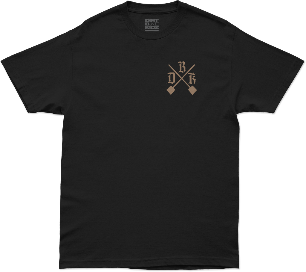 Camo Shovels Tee Black Xl