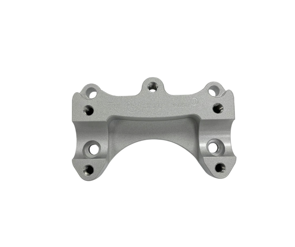 Handlebar Risers Silver W/Ram Ball Tri