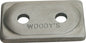 Digger Support Plates Double Alum. 5/16