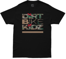 Load image into Gallery viewer, Classic Camo Tee Black/Color Camo Md