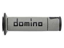 Load image into Gallery viewer, A450 Road Racing Grips Grey/Black Pair