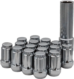 12mmx1.50 Lock Style Lug Nuts W/Key 16/Pk