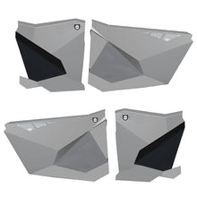 Load image into Gallery viewer, Traditional Half Doors Sparkle Silver Metallic