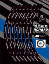 Load image into Gallery viewer, Rim Decals 21" Husq Logo Front