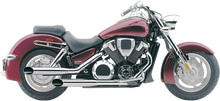 Load image into Gallery viewer, Blvd Slashcut Slip On Chrome Hon Vtx1800r/S/N/F/T 02 08