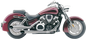 Blvd Slashcut Slip On Chrome Hon Vtx1800r/S/N/F/T 02 08