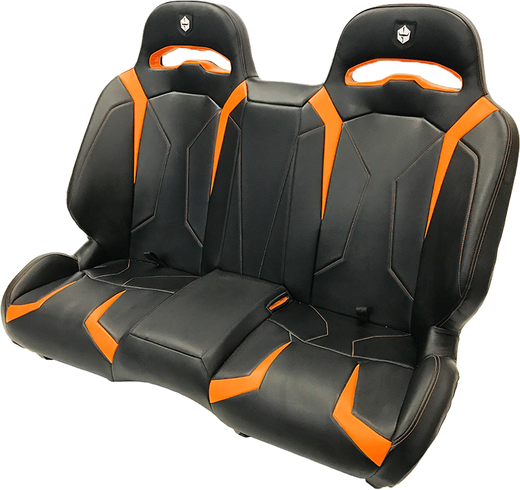Le Bench Suspension Seats Orange
