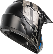 Load image into Gallery viewer, Mx 46 Patriot Off Road Helmet Matte Black/Grey/Blue Xs