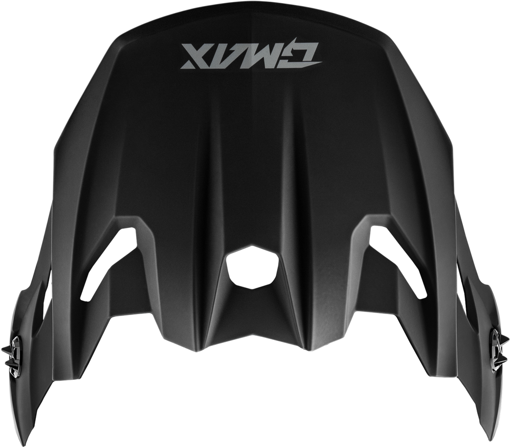 Mx 96 Solid Helmets Visor Matte Black