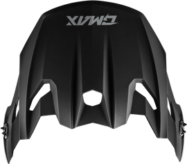 Mx 96 Solid Helmets Visor Matte Black