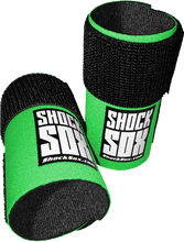 Load image into Gallery viewer, Shock Sox  4"U  Green Upside Down Forks