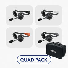 Load image into Gallery viewer, Nautitalk Bosun Headset Quad