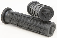 Load image into Gallery viewer, Radial Full Waffle Grips Black 7/8"