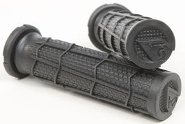 Radial Full Waffle Grips Black 7/8