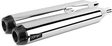 Load image into Gallery viewer, Comp S Slip On Tc Flh/Flt Chrome W/Cf Endcap
