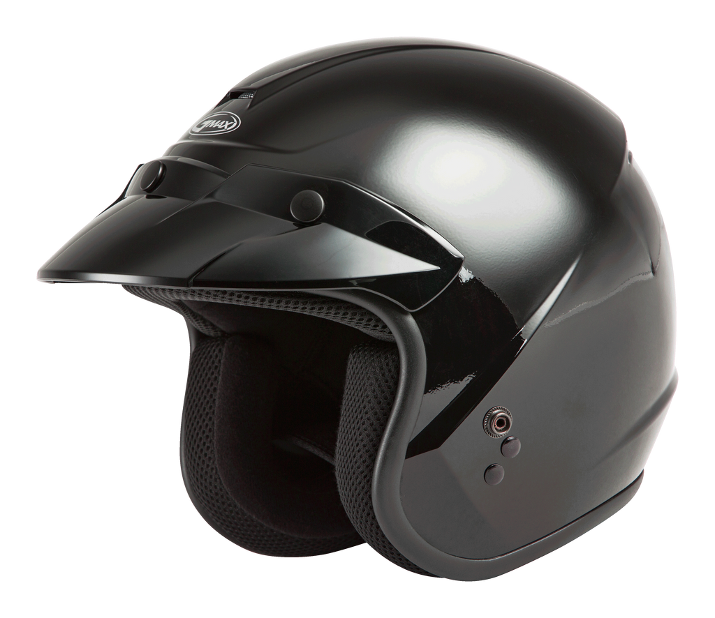 Of 2 Open Face Helmet Black Xs
