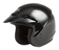 Of 2 Open Face Helmet Black Xl