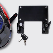Load image into Gallery viewer, License Plate Bracket W/Helmet Lock Black Bmw