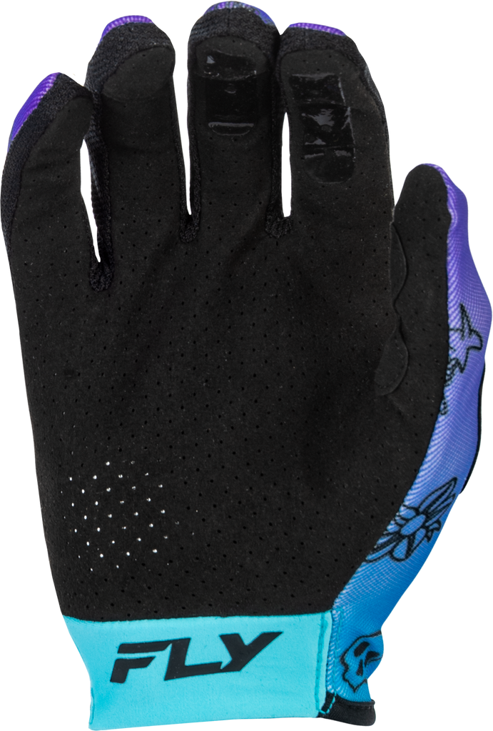 Youth Lite Outline Gloves Purple/Blue/Black Ys