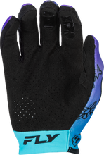 Load image into Gallery viewer, Youth Lite Outline Gloves Purple/Blue/Black Ys